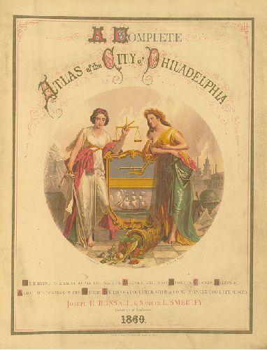 Title Page, Smedley's Atlas of the City of Philadelphia