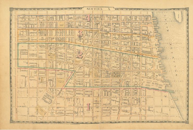 Section 3, Smedley's Atlas of the City of Philadelphia