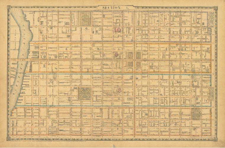 Section 4, Smedley's Atlas of the City of Philadelphia