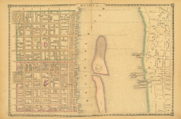 Section 5, Smedley's Atlas of the City of Philadelphia