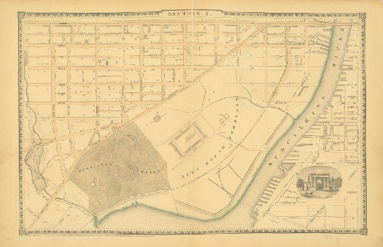 Section 7, Smedley's Atlas of the City of Philadelphia