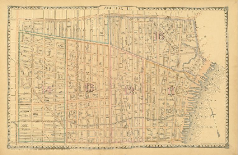 Section 11, Smedley's Atlas of the City of Philadelphia