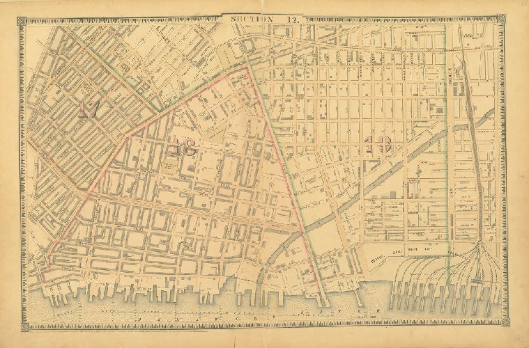 Section 12, Smedley's Atlas of the City of Philadelphia