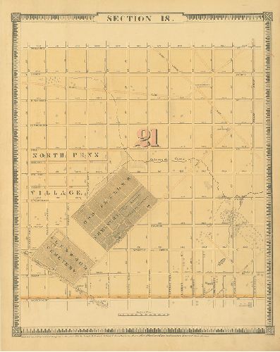 Section 18, Smedley's Atlas of the City of Philadelphia