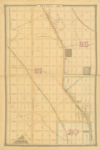 Section 19, Smedley's Atlas of the City of Philadelphia