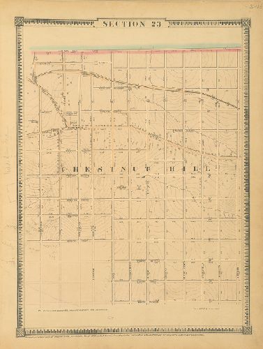 Section 23, Smedley's Atlas of the City of Philadelphia