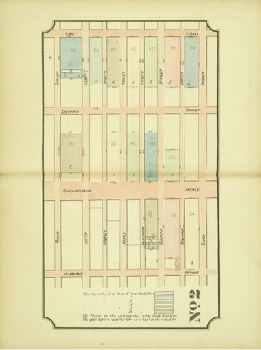 Plate 2, Maps Illustrating the Partition of the Fair Hill Estate