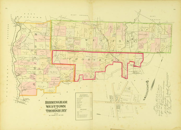 Birmingham, Westtown, & Thornbury, Chester County, Pennsylvania