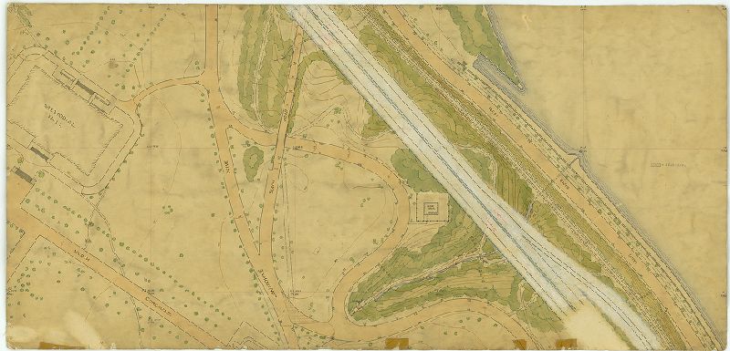Section 3, Topographical Plan of Fairmount Park