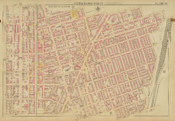 Plate 10, Atlas of the City of Philadelphia