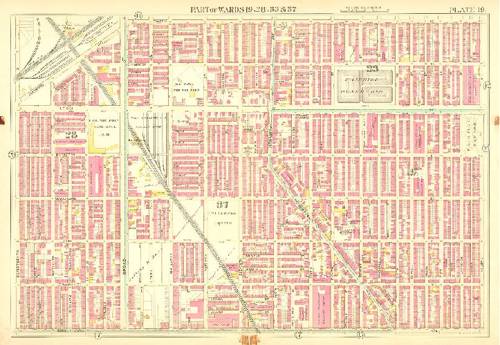Plate 19, Atlas of the City of Philadelphia