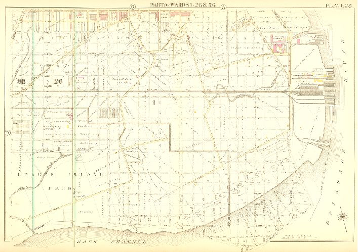 Plate 28, Atlas of the City of Philadelphia