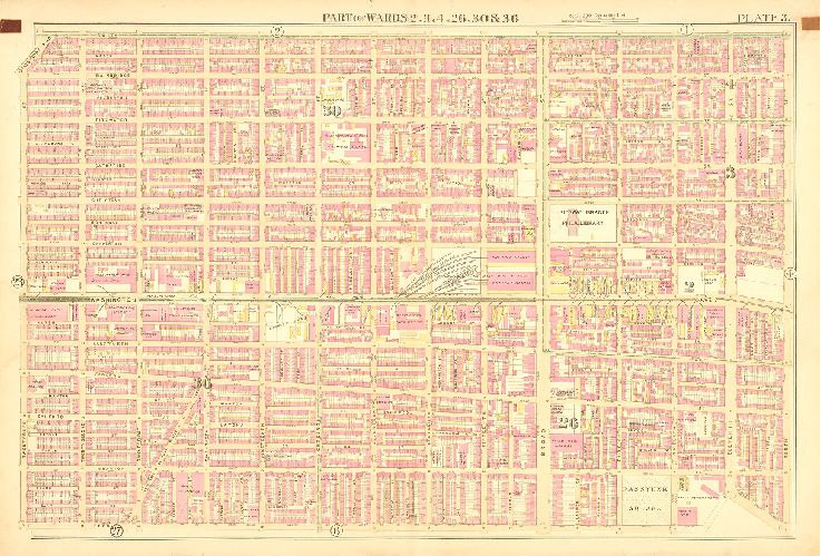 Plate 3, Atlas of the City of Philadelphia