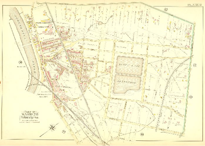 Plate 31, Atlas of the City of Philadelphia