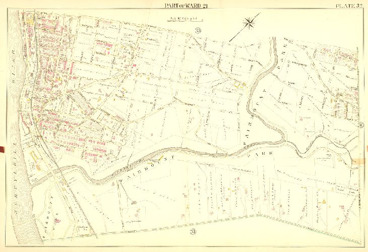 Plate 32, Atlas of the City of Philadelphia