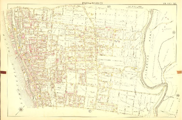 Plate 33, Atlas of the City of Philadelphia