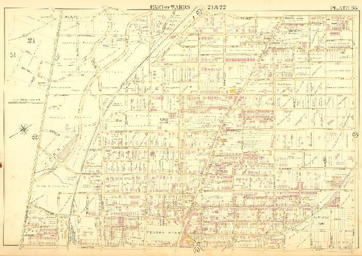 Plate 36, Atlas of the City of Philadelphia