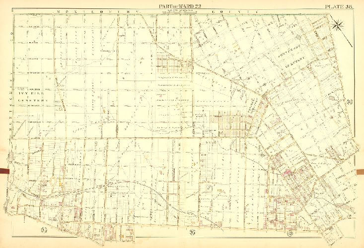 Plate 38, Atlas of the City of Philadelphia