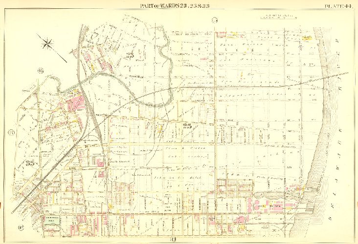 Plate 44, Atlas of the City of Philadelphia
