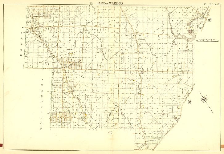 Plate 50, Atlas of the City of Philadelphia