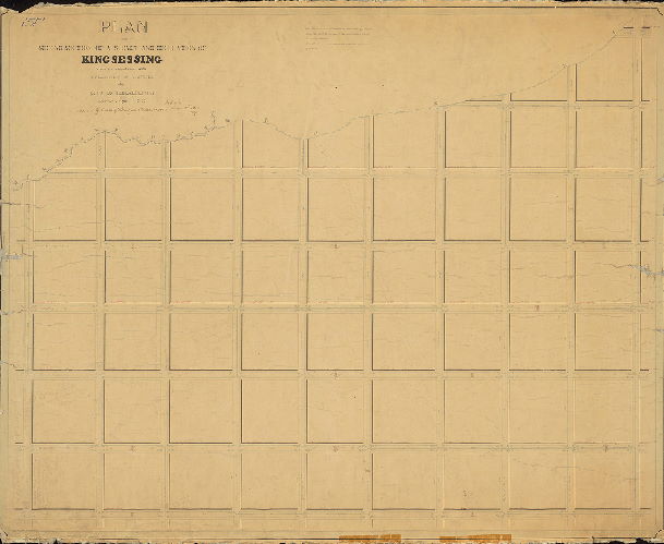 Plan, Plan of the Second Section of a survey and regulation of Kingsessing. [Act of Assembly May 4, 1857; survey returned 1857; approved by Board of Surveyors Oct. 17, 1870], 1857