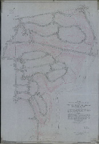 Plan, Plan revising the lines and grades of City Plan No. 287 and portion of City Plan No. 286 … 21st and 22nd Wards, City of Philadelphia. [Ordinance Sept. 14, 1949; survey returned April 18, 1951; confirmed June 18, 1951], 1951