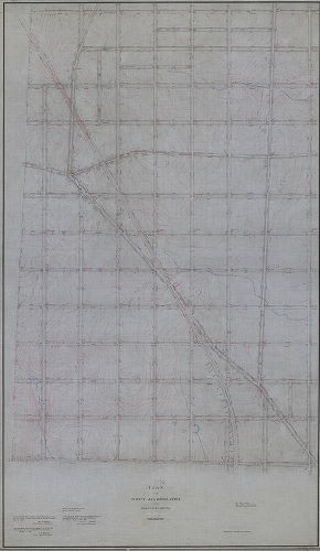 Plan, Plan of the survey and regulation of the Thirty-First Section, Twenty-Third Ward Philadelphia, 1876