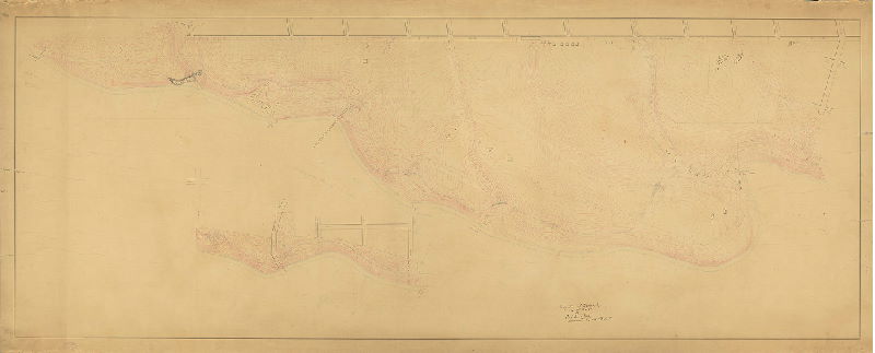 Plan, Verification of topography, April 30th, 1887, by C. A. Sundstrom, Surveyor and Regulator 8th Dist., 1886