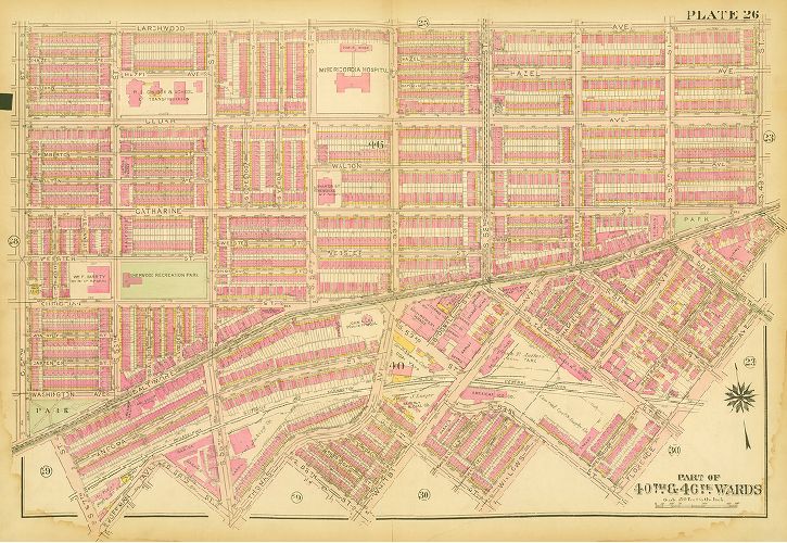 Plate 26, Atlas of the City of Philadelphia (West Philadelphia), 1927