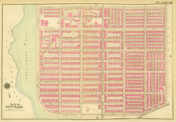 Plate 28, Atlas of the City of Philadelphia (West Philadelphia), 1927