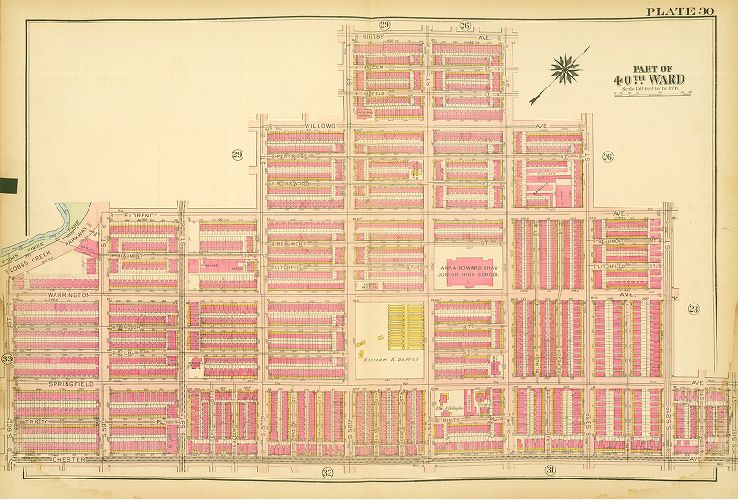 Plate 30, Atlas of the City of Philadelphia (West Philadelphia), 1927