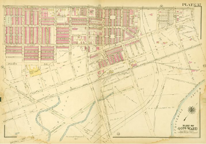 Plate 37, Atlas of the City of Philadelphia (West Philadelphia), 1927