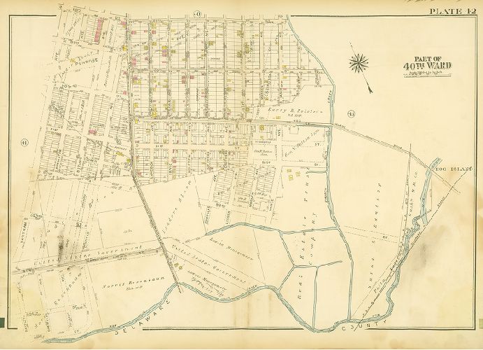 Plate 42, Atlas of the City of Philadelphia (West Philadelphia), 1927