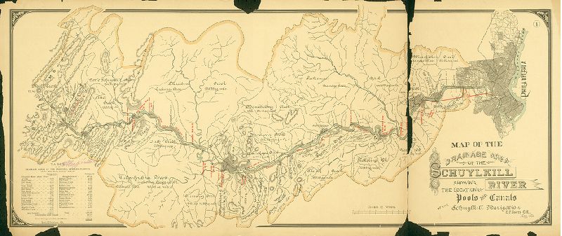 Plate 1, The Water Supply of the City of Philadelphia, 1891