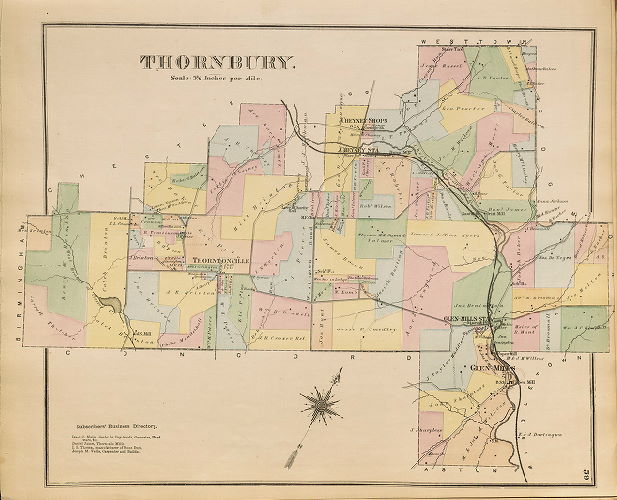 Thornbury, Atlas of Delaware County, Pennsylvania, 1870