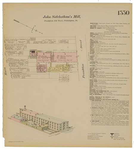 John Sidebottom's Mill, Hexamer General Surveys, Volume 16