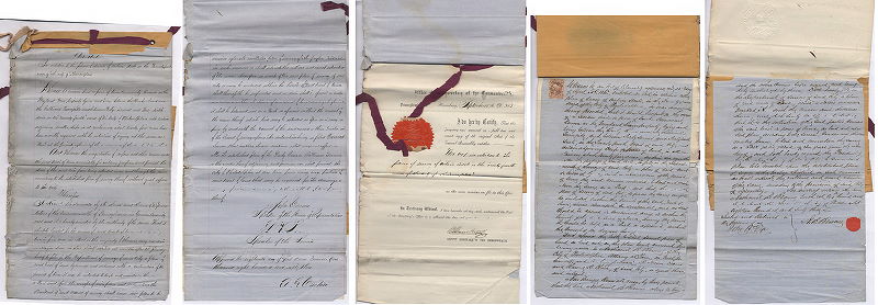 Plan, [Act of Assembly and agreement with property owners relating to an 1863 proposal to create a park along the valley of Mill Creek in West Philadelphia, in the vicinity of 43rd St. and Baltimore Ave., as shown on JP-0598_attachment1], 1863