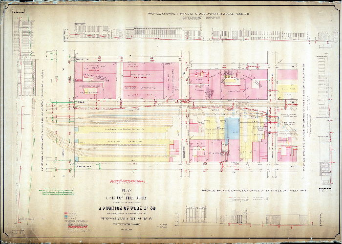 Plan (alternate image), Plan for the use of the jury in the matter of the revision of a portion of Plan No. 58 made necessary by the construction of the Pennsylvania Ave. Subway. Fifteenth Ward, Philadelphia, 1897