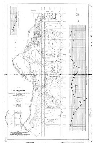 Plan, Plan of the unopened portion of Cobbs Creek Park and Parkway from Market St. to the south line of Cedar Ave. extended. Forty-sixth Ward. Made for the Law Department in the matter of the condemnation thereof. [Ordinance May 4, 1911], 1912