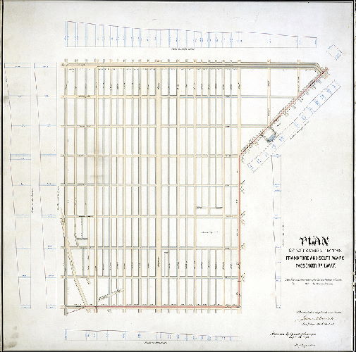 Plan (alternate image), Plan of extension of the Frankford and Southwark Passenger Railway [Approved by Board of Surveyors Sept. 15, 1873], 1873