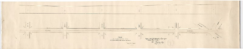 Plan, Plan of the proposed extension of the Citizen's Passenger Railway Company. [Approved June 2, 1873] , 1873