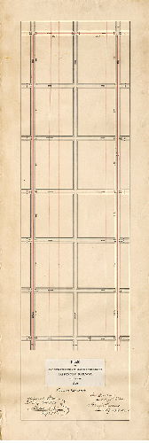 Plan, Plan of the Seventeenth and Nineteenth Street Passenger Railway Extension 1870 [Approved by Board of Surveyors Nov. 21, 1870], 1870