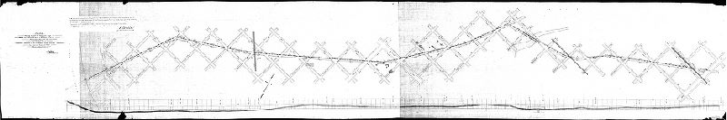 Plan, Plan showing location of temporary track on Moyamensing Ave. and Penrose Ferry Avenue Passenger Railway Co. from the west side of Broad St. to Penrose Ferry Bridge, Twenty-sixth and Thirty-sixth Wards, Philadelphia [Approved by Board of Surveyors Aug. 5, 1895], 1895