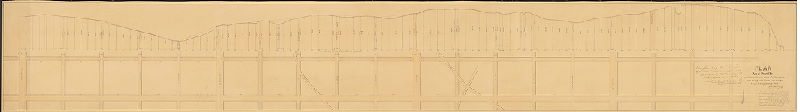 Plan, Plan and profile of the proposed line of the Philadelphia and Olney Rail Road from Lehigh Avenue to Wingohocking Creek [Approved by Board of Surveyors April 21, 1862], 1862