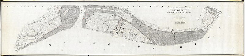 Plan (alternate image), U.S. Coast and Geodetic Survey. T. C. Mendenhall, Superintendent. Philadelphia. Greenwich Point to Fort Mifflin Topographical survey by R. M. Bache, Assistant. August 5th to November 4th, 1891. Scale 1:2400 , 1891