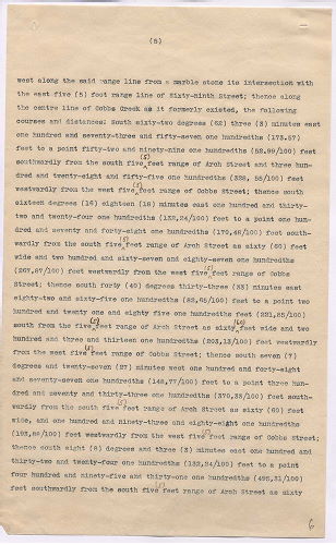 p. 6, ZZ. Report of Commission to ascertain boundary lines between Philadelphia and Delaware Counties. Filed Jan. 20, 1905, 1905