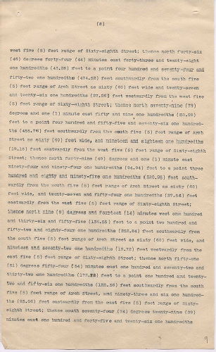 p. 9, ZZ. Report of Commission to ascertain boundary lines between Philadelphia and Delaware Counties. Filed Jan. 20, 1905, 1905