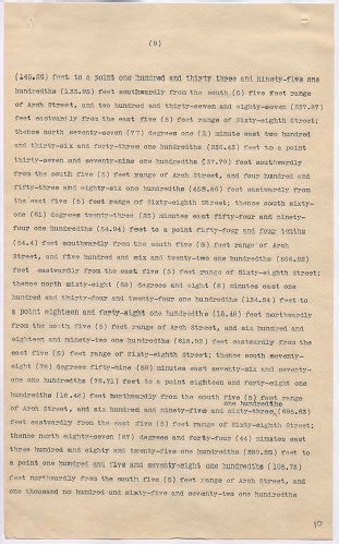 p. 10, ZZ. Report of Commission to ascertain boundary lines between Philadelphia and Delaware Counties. Filed Jan. 20, 1905, 1905