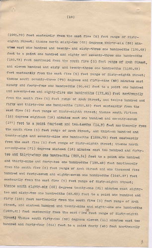 p. 11, ZZ. Report of Commission to ascertain boundary lines between Philadelphia and Delaware Counties. Filed Jan. 20, 1905, 1905
