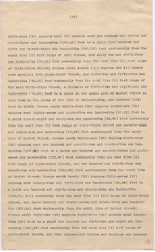 p. 13, ZZ. Report of Commission to ascertain boundary lines between Philadelphia and Delaware Counties. Filed Jan. 20, 1905, 1905